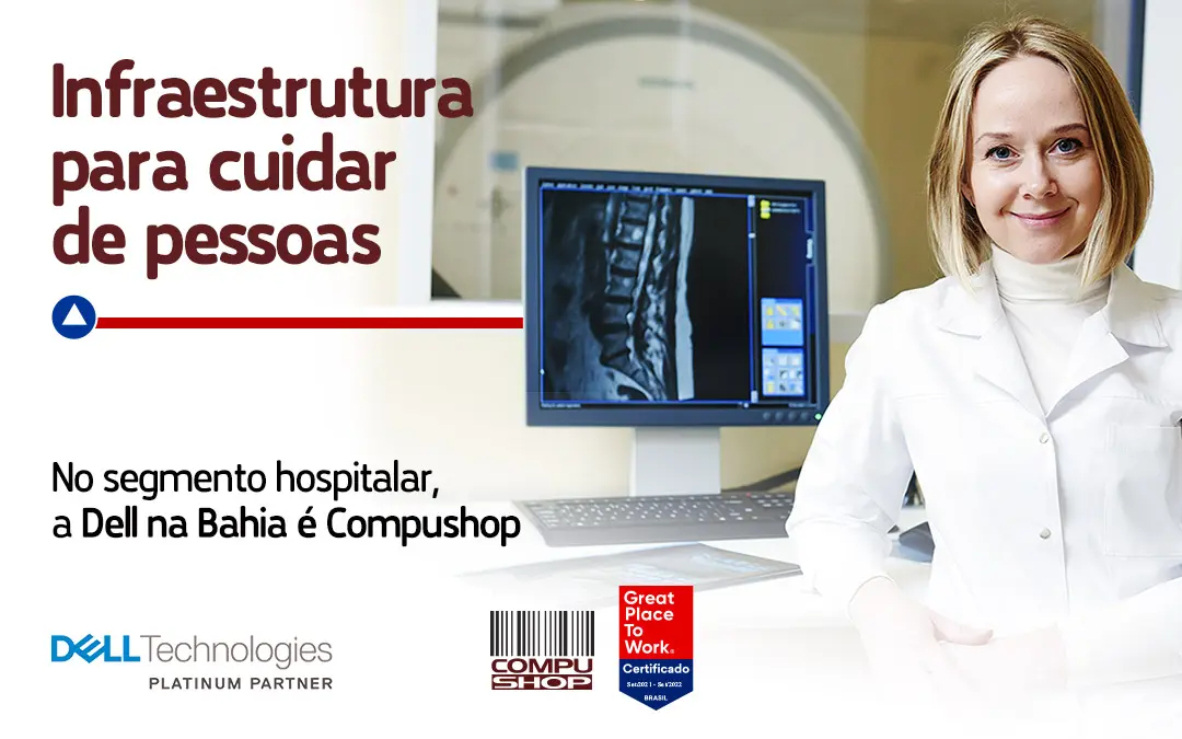 A TI cuidando da saúde.