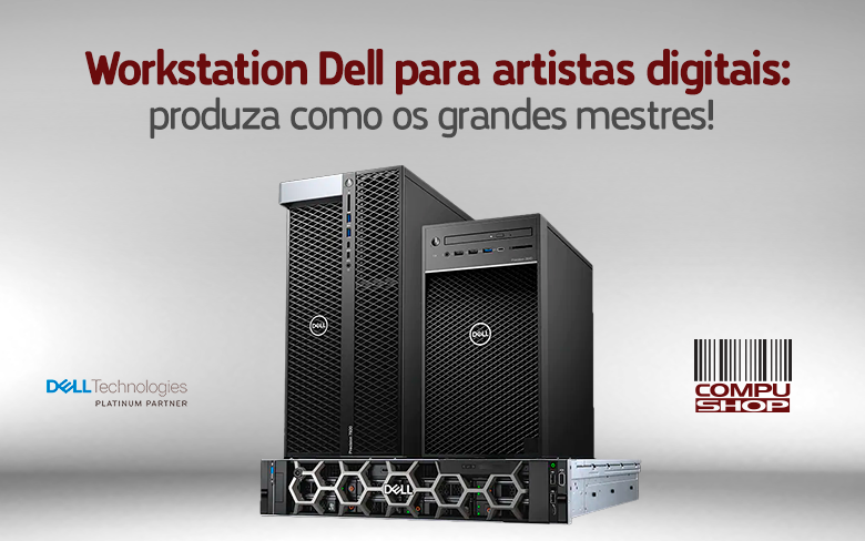 Imagem de Destaque Workstation Dell para Artistas